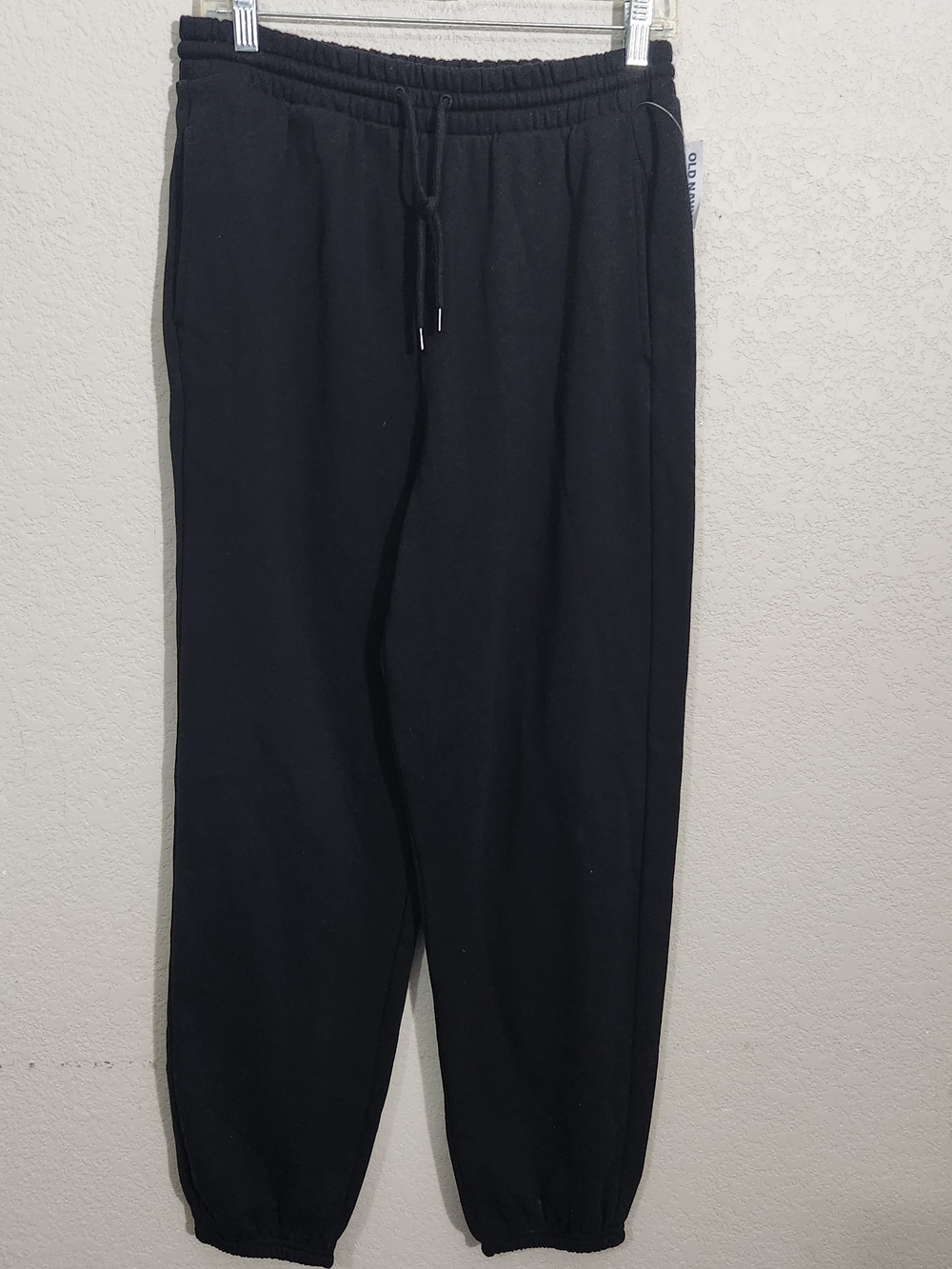 Old Navy Men's Black Drawstring Jogger Sweatpants